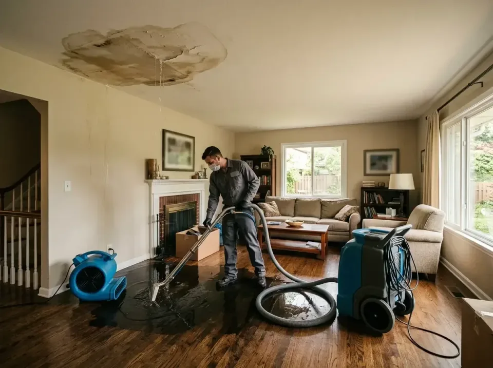attic-pipe-burst-ceiling-drip-008 — frequently asked questions, Water Damage Restoration & Carpet Care in Forest Hills, PA